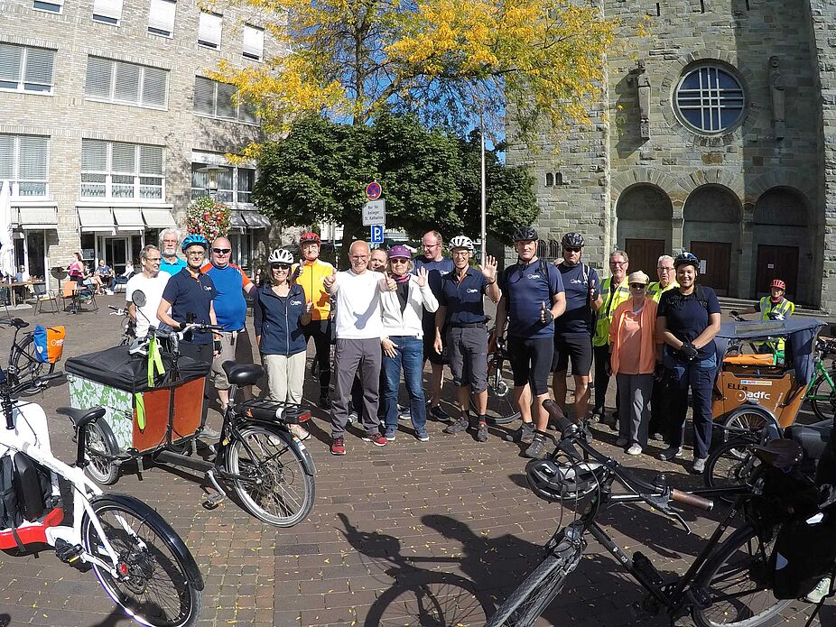 Lastenradparade-2020_6 Radlergruppe aus Menden