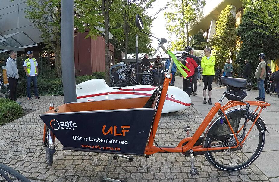 Lastenradparade 2020/2 Einspuriges Lastenrad ULF