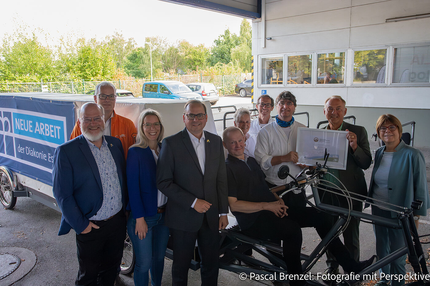 Zertifikatsübergabe (Gold) Diakonie Essen arbeitshilfe-und berufsförderungs-gemeinnützige GmbH