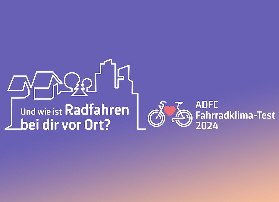 Key-Visual ADFC-Fahrradklima-Test 2024 Key-Visual ADFC-Fahrradklima-Test 2024